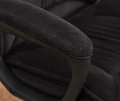 Hannah Charcoal Gray Microfiber Office Chair -Biglots Sales 810513553 5