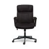 Hannah Charcoal Gray Microfiber Office Chair