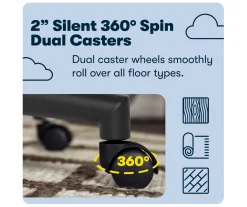 Hannah Charcoal Gray Microfiber Office Chair -Biglots Sales 810513553 A0 9