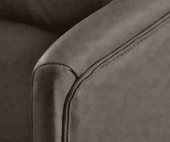 Leighton Gray Memory Foam Bonded Leather Office Chair 20 Leighton Gray Memory Foam Bonded Leather Office Chair -Biglots Sales 810513560 6