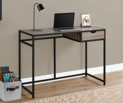 Monarch 42" Single Drawer Computer Desk -Biglots Sales 810527357 1