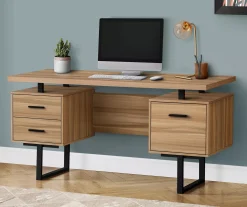 60" 3-Drawer Computer Desk -Biglots Sales 810533366 1 1