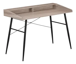 2-Cubby Computer Desk With Hutch 22 2-Cubby Computer Desk With Hutch -Biglots Sales 810533451 2