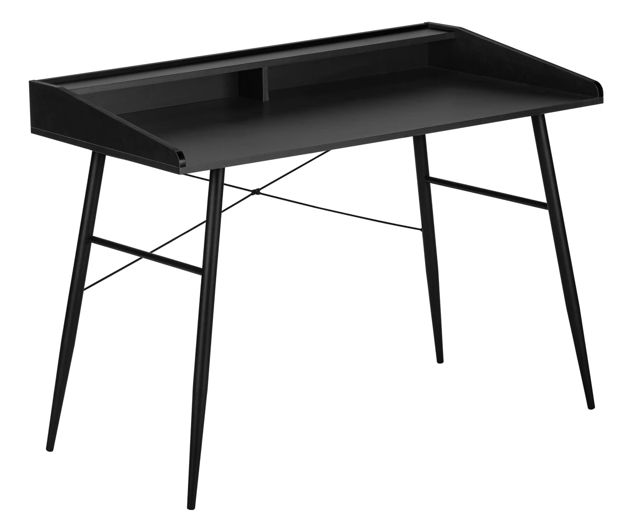 2-Cubby Computer Desk With Hutch 1 2-Cubby Computer Desk With Hutch