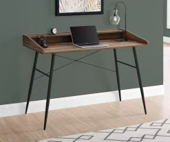 2-Cubby Computer Desk With Hutch 34 2-Cubby Computer Desk With Hutch -Biglots Sales 810533453 1
