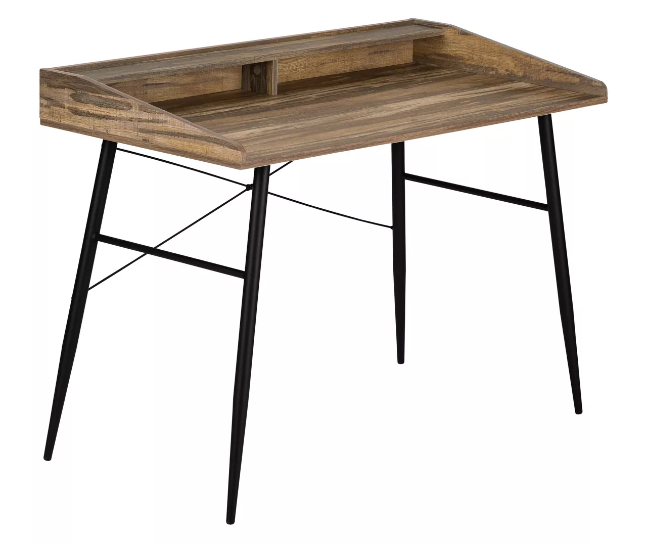 2-Cubby Computer Desk With Hutch 2 2-Cubby Computer Desk With Hutch - Image 2