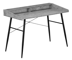 2-Cubby Computer Desk With Hutch 24 2-Cubby Computer Desk With Hutch -Biglots Sales 810533455 2