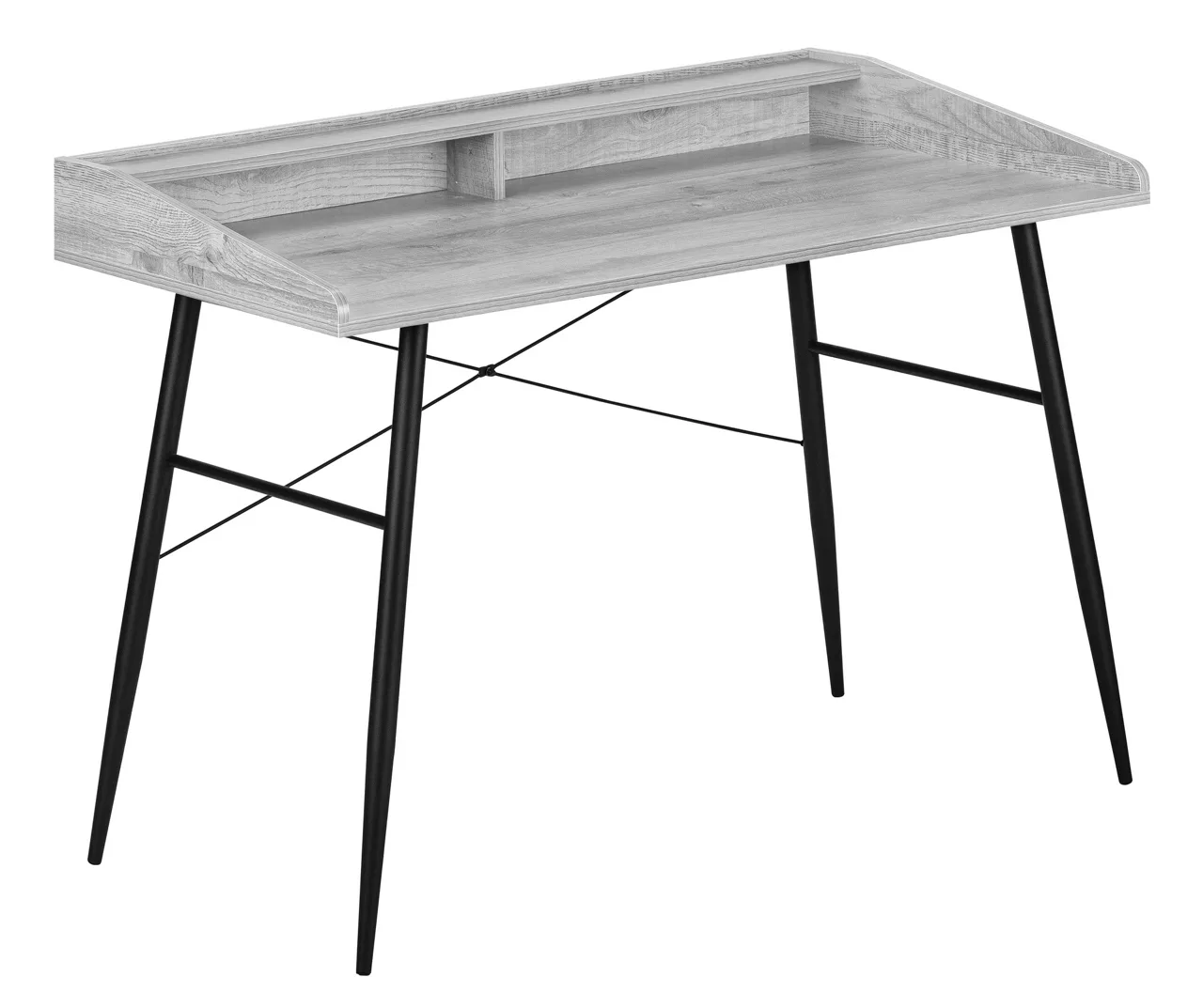 2-Cubby Computer Desk With Hutch 4 2-Cubby Computer Desk With Hutch - Image 4