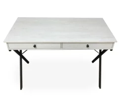 Real Living Rustic 2-Drawer Writing Desk -Biglots Sales 810534673 3