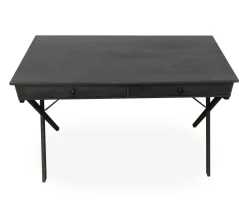 Real Living Rustic 2-Drawer Writing Desk -Biglots Sales 810534674 2