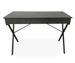 Real Living Rustic 2-Drawer Writing Desk -Biglots Sales 810534674 3