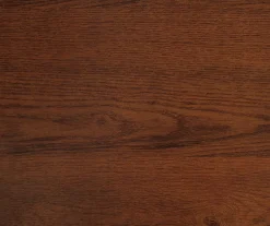 Cherry Wood Look 3-Drawer L-Shaped Corner Computer Desk -Biglots Sales 810535779 3