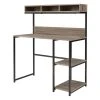 Daylicrew 2-Shelf Home Office Desk & Hutch