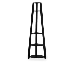 Monarch 5-Shelf Etagere Corner Bookcase 27 Monarch 5-Shelf Etagere Corner Bookcase -Biglots Sales 810542445 2