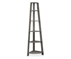 Monarch 5-Shelf Etagere Corner Bookcase 25 Monarch 5-Shelf Etagere Corner Bookcase -Biglots Sales 810542447 2