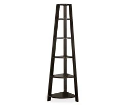 Monarch 5-Shelf Etagere Corner Bookcase 24 Monarch 5-Shelf Etagere Corner Bookcase -Biglots Sales 810542449 2