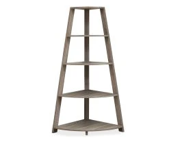 Monarch 4-Shelf Etagere Corner Bookcase 14 Monarch 4-Shelf Etagere Corner Bookcase -Biglots Sales 810542452 2