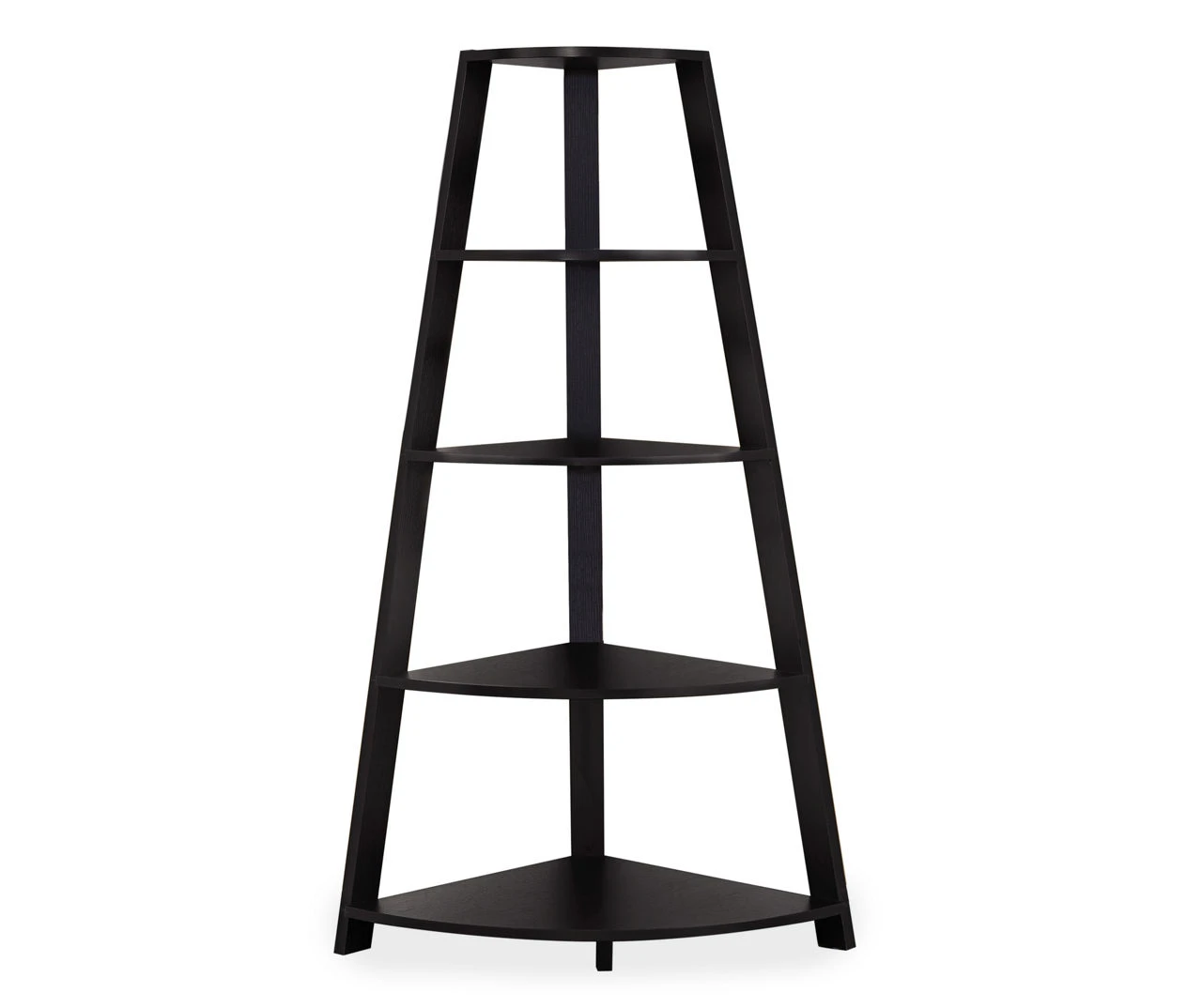 Monarch 4-Shelf Etagere Corner Bookcase 1 Monarch 4-Shelf Etagere Corner Bookcase
