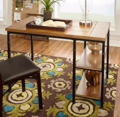 Patrick Ash 2-Shelf Writing Desk -Biglots Sales 810543137 2