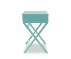 Kari Turquoise Lift-Top Campaign Desk -Biglots Sales 810543172 4