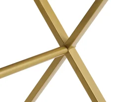 Glam Gray & Gold 2-Drawer Campaign Desk -Biglots Sales 810543219 A8 6