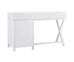 Kari White 4-Drawer Office Desk -Biglots Sales 810543244 5