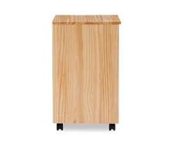 Craft Mate Natural Wood 6-Drawer Rolling Storage Cart -Biglots Sales 810543290 4