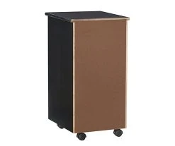 Craft Mate Black Wood 6-Drawer Rolling Storage Cart -Biglots Sales 810543292 4