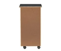 Craft Mate Black Wood 6-Drawer Rolling Storage Cart -Biglots Sales 810543292 5