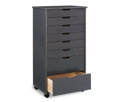 Craft Mate Gray Wood 8-Drawer Rolling Storage Cart -Biglots Sales 810543293 5