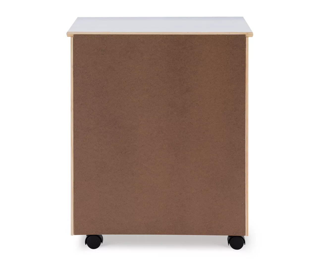 Craft Mate Wide White 6-Drawer Rolling Storage Cart 12 Craft Mate Wide White 6-Drawer Rolling Storage Cart - Image 12