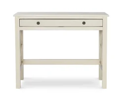 Brynn Antique White Geometric Writing Desk 6 Brynn Antique White Geometric Writing Desk -Biglots Sales 810543367 3