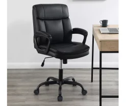 Real Living Faux Leather Office Chair -Biglots Sales 810547500