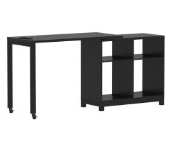 Real Living Seven Hills Metal & Melamine 4-Cube Pivot Desk With USB Charging 20 Real Living Seven Hills Metal & Melamine 4-Cube Pivot Desk With USB Charging -Biglots Sales 810561092 3