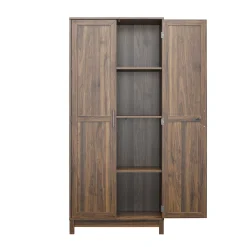 Seven Hills Columbia Walnut 2-Door Storage Cabinet -Biglots Sales 810563167 11