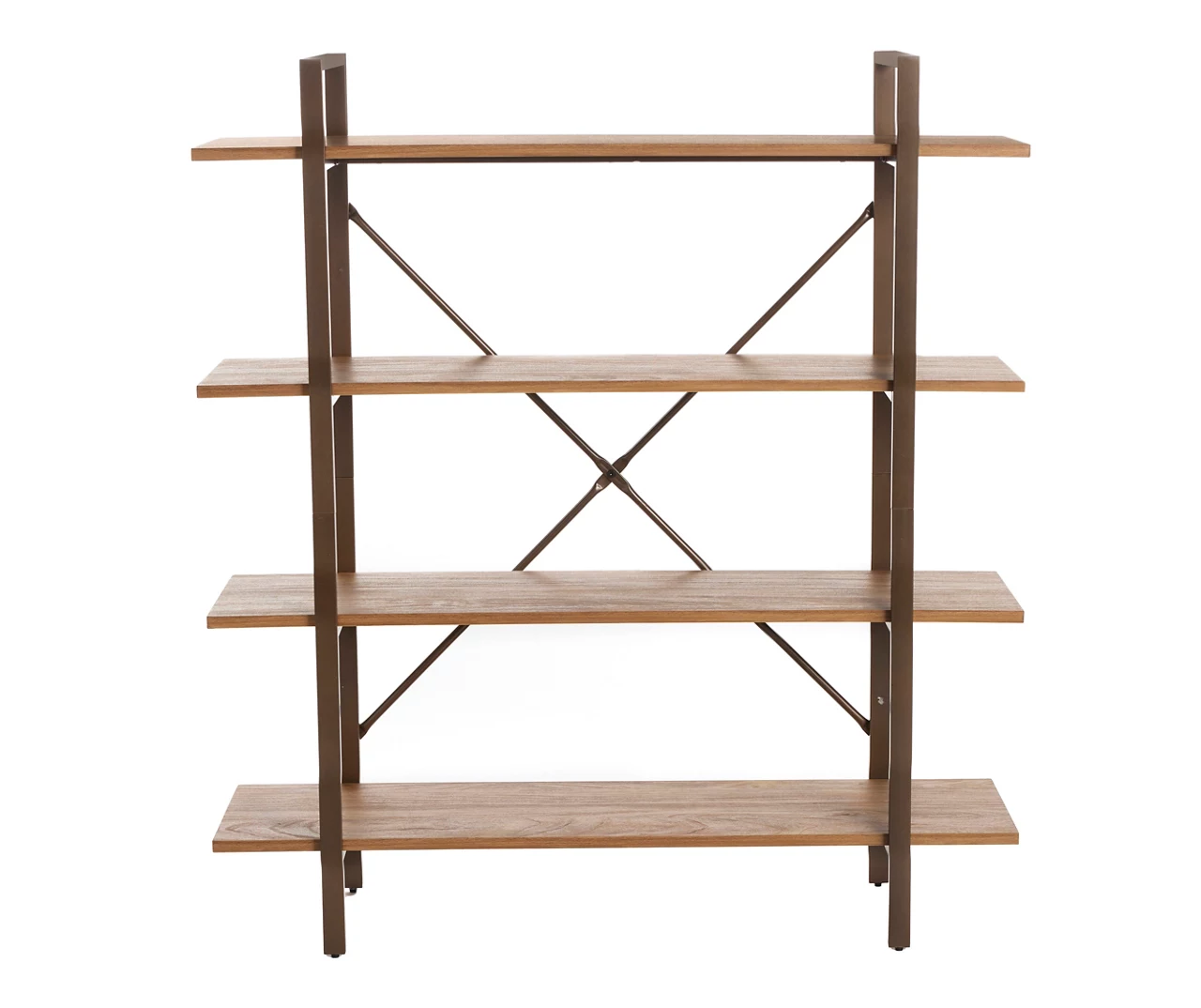 Medium Mango Open 4-Shelf Bookcase 1 Medium Mango Open 4-Shelf Bookcase