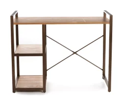 Medium Mango 2-Shelf Writing Desk