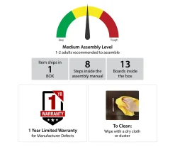 CosmoLiving Westerleigh Lift Top Desk -Biglots Sales 810589031 2