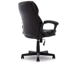 Mitchell Roasted Chestnut Vegan Leather Office Chair -Biglots Sales 810590318 5