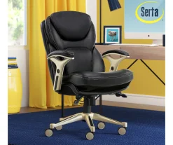 Claremont Black Bonded Leather Office Chair 16 Claremont Black Bonded Leather Office Chair -Biglots Sales 810590374 2