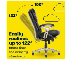 Claremont Black Bonded Leather Office Chair 19 Claremont Black Bonded Leather Office Chair -Biglots Sales 810590374 8