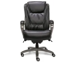 Baxter Black Big & Tall Bonded Leather Office Chair