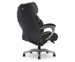 Jackson Black Big & Tall Executive Office Chair -Biglots Sales 810590378 4