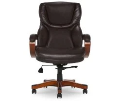 Serta Conway Big & Tall Bonded Leather Office Chair -Biglots Sales 810590381 3 1