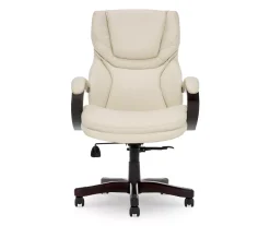 Conway Ivory Big & Tall Bonded Leather Office Chair