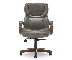 Serta Conway Big & Tall Bonded Leather Office Chair -Biglots Sales 810590383 3 1