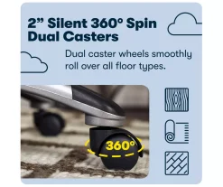 Serta Garret Executive Bonded Leather Office Chair -Biglots Sales 810590384 A0 5