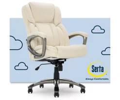 Serta Garret Executive Bonded Leather Office Chair -Biglots Sales 810590385 1