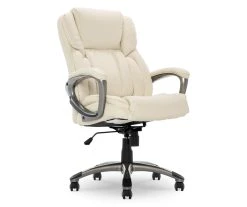 Serta Garret Executive Bonded Leather Office Chair -Biglots Sales 810590385 4