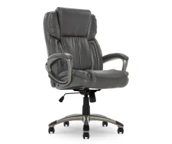 Serta Garret Executive Bonded Leather Office Chair -Biglots Sales 810590386 A0